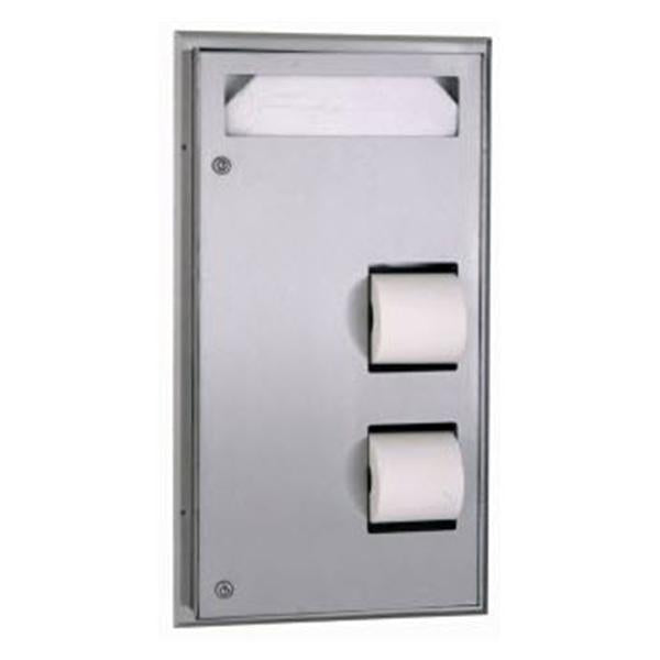 Dispenser Toilet Tissue / Seat Cover Silver Each